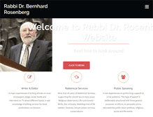 Tablet Screenshot of bernhardrosenberg.com